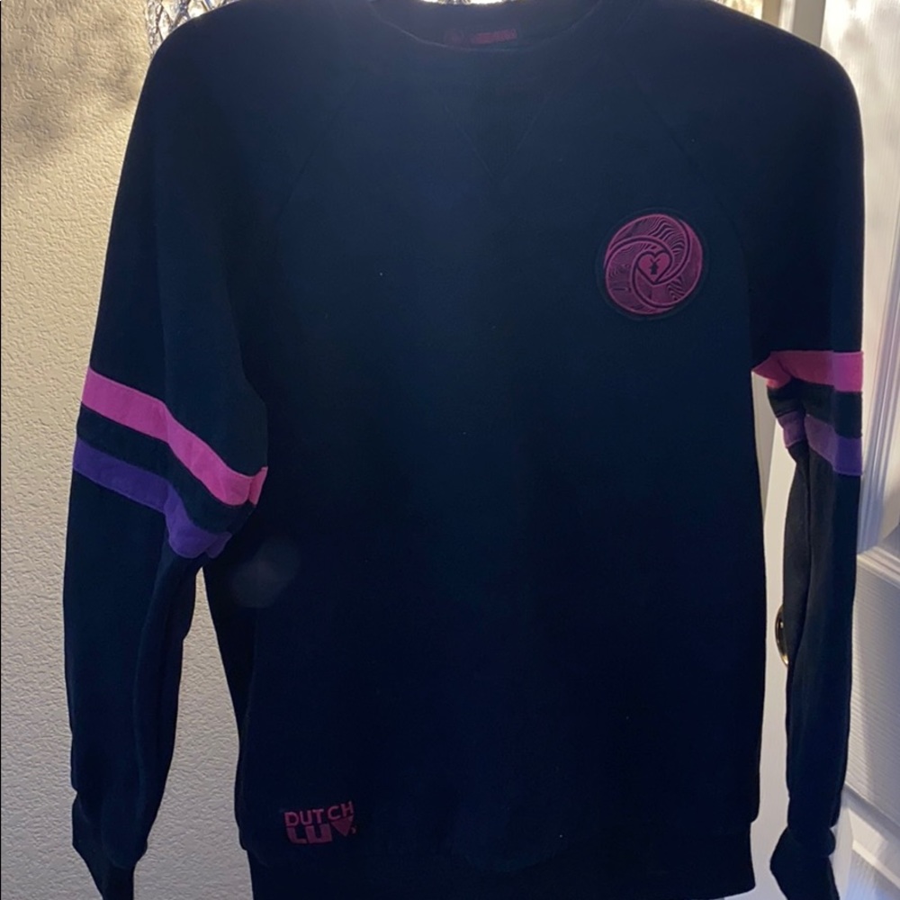 BLACK DUTCH BROS crewneck